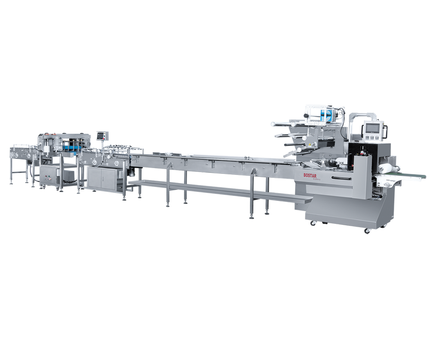 BOS系列全自動漢堡胚直入式理料線