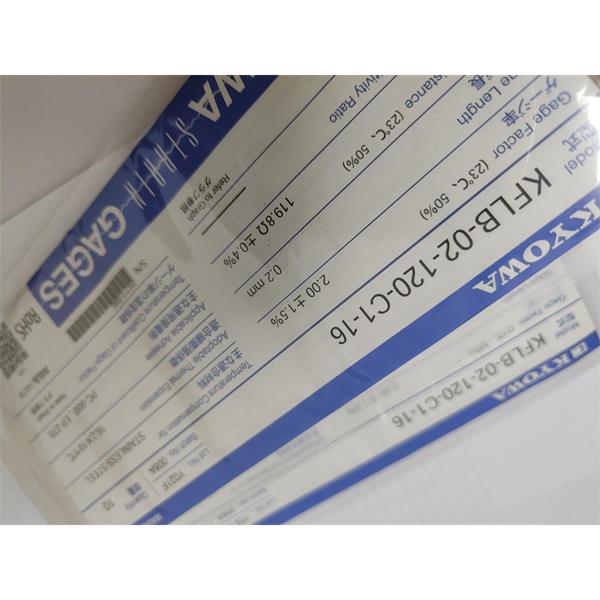 日本原裝進口KYOWA應變片KFGS-2-120-D6-23 N1M3