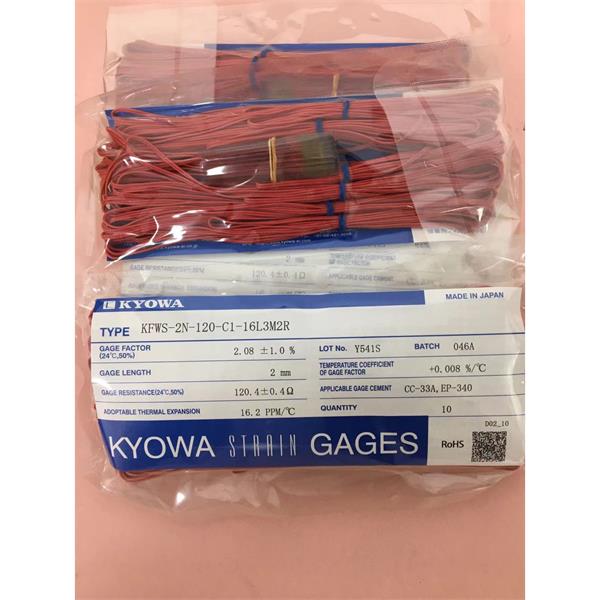 日本原裝進(jìn)口KYOWA應(yīng)變片KFGS-3-350-D16-23 R1M3