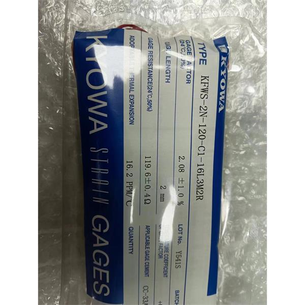 日本KYOWA超大箔式應(yīng)變片KFEM-2-120-C1-11 L3M2S