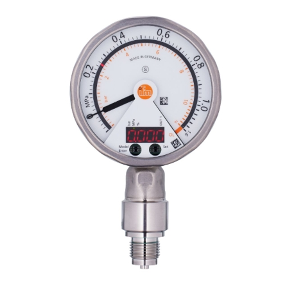 德國IFM易福門帶模擬顯示屏的齊平式壓力傳感器PG2735 PG-004-REA01-MFRKG/US/ /P