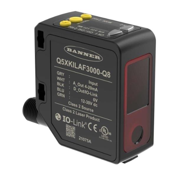 BANNER邦納美國Q5X 系列光電傳感器Q5XKLAF3000-Q8