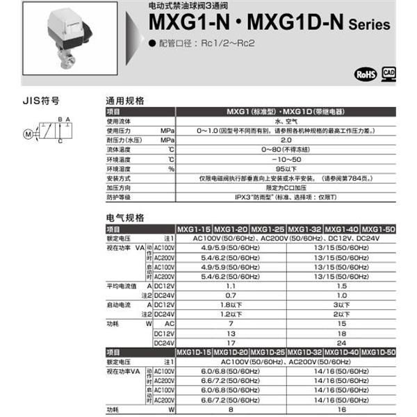 CKD喜開(kāi)理電動(dòng)式球閥2?3通閥MXG1-20-N-1