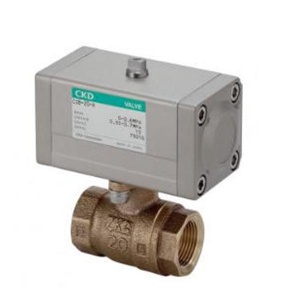 CKD喜開(kāi)理蒸氣用氣控式球閥2通閥（緊湊型旋轉(zhuǎn)閥)CSB-20-W